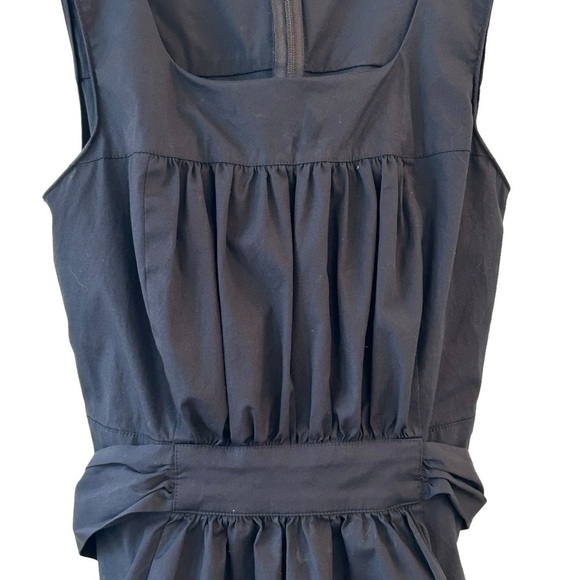 Brooks Brothers Black cinched waist dress 4 petite 🖤 old money, structured - Picture 3 of 11